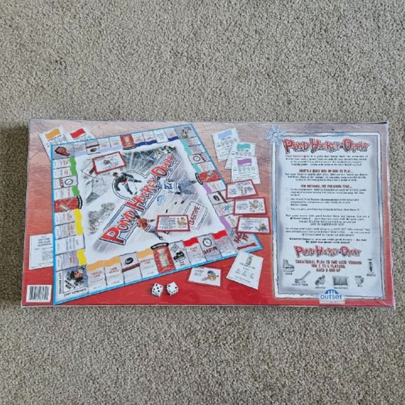 Late For The Sky Pond Hockey-opoly (2nd Edition) The Game - SEALED - Picture 2 of 6